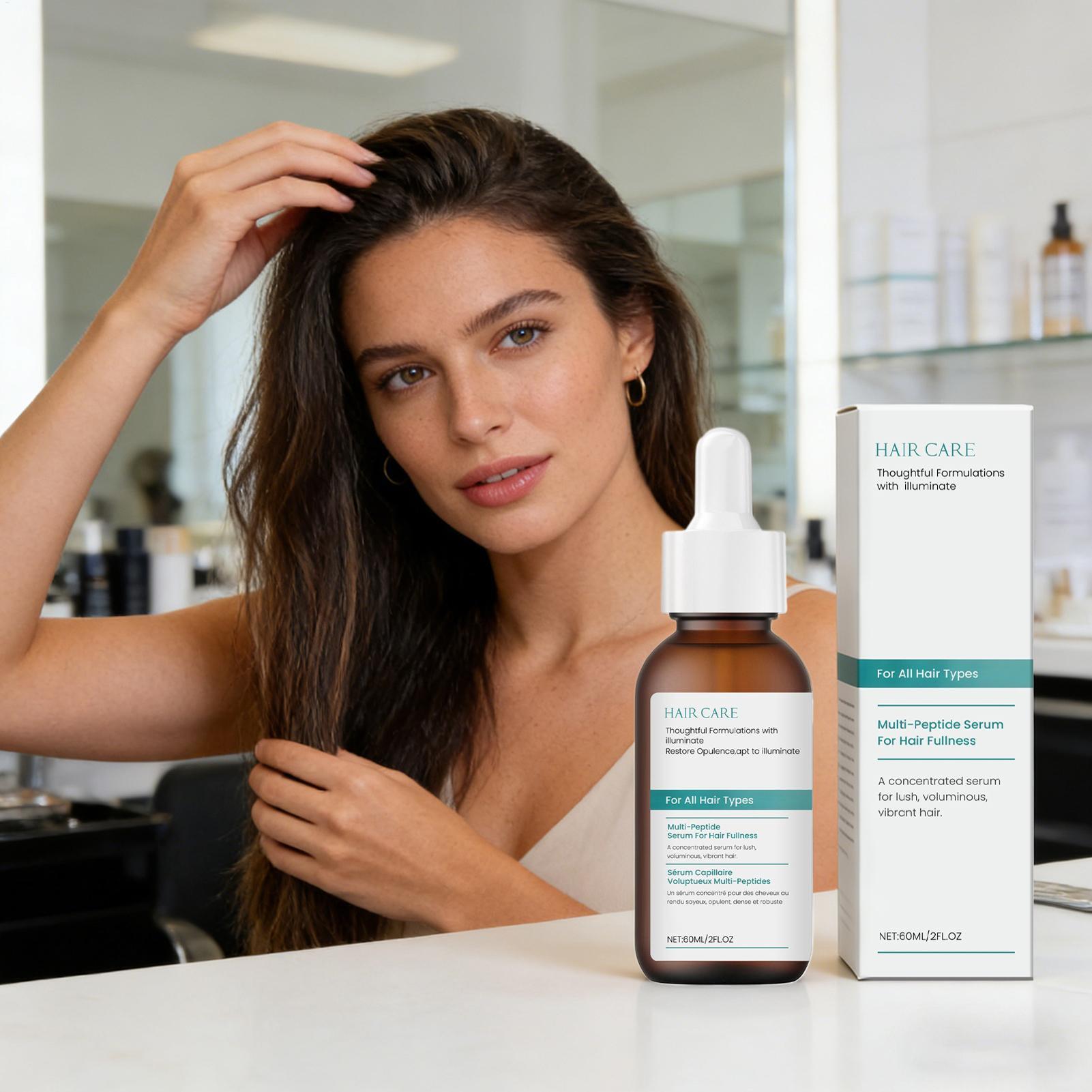 60 ミリリットル髪平滑化液体ペプチドヘアセラム毛根ケア血清 - Root Stimulator Liquid のレビューと価格